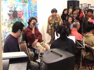 Performance de Fernando Pinheiro com Viviane e Tó Viegas na Artadentro em Faro