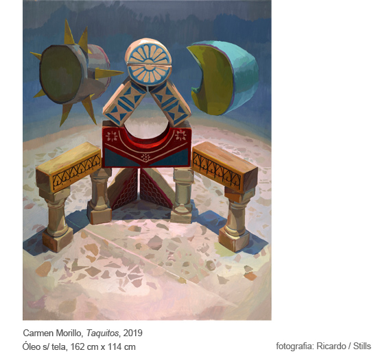 Carmen Morillo, pintura a óleo s/ tela