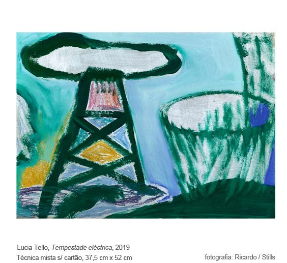 Lucia Tello, técnica mista s/ cartão