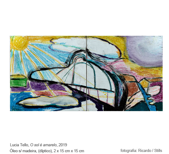 Lucia Tello, técnica mista s/ madeira